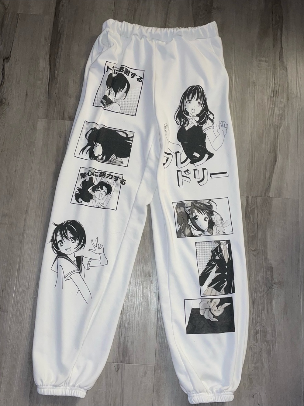 SHEIN Anime joggers S